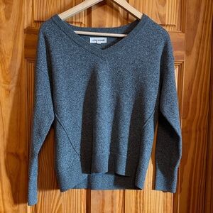 Lucky Brand Charcoal V-Neck Sweater